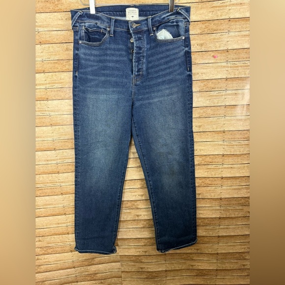 Serra retreat by Anthropology straight leg jeans size 12/32 - Picture 1 of 6